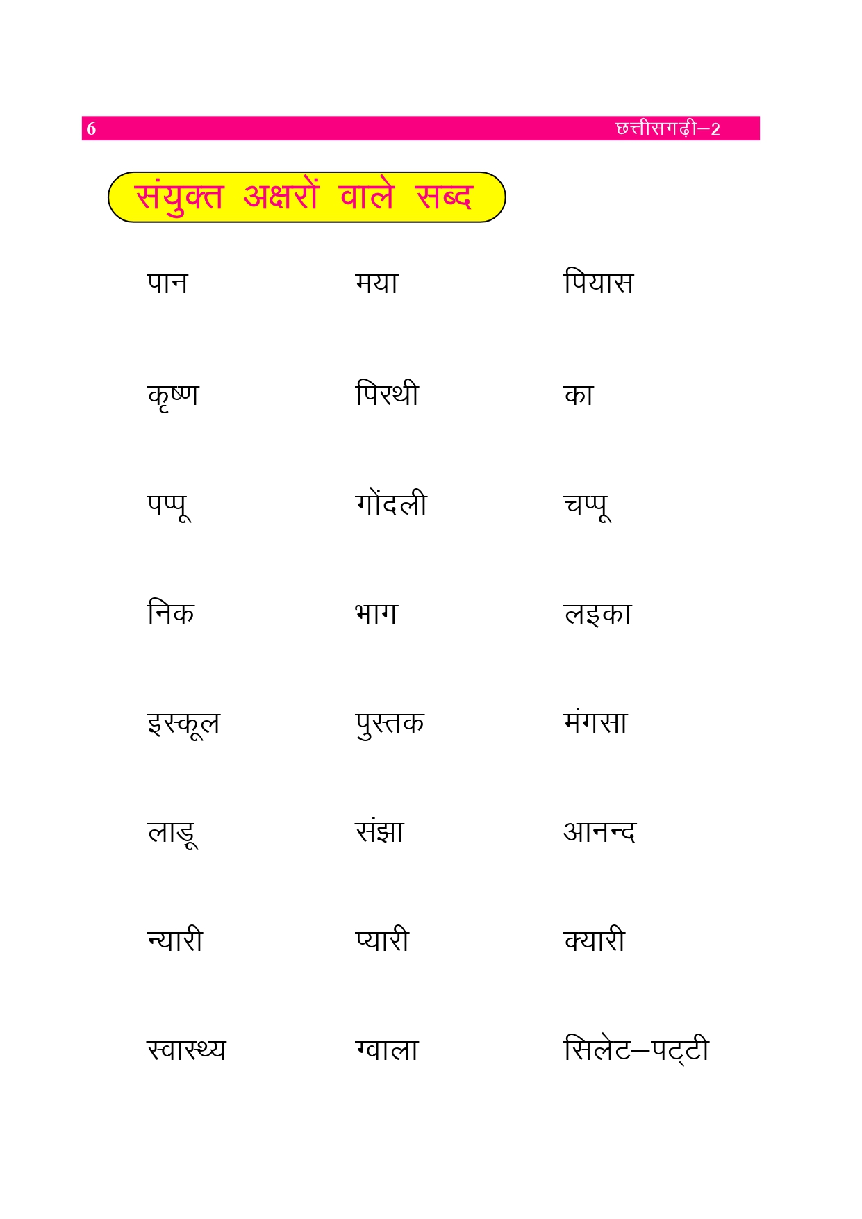 CGBSE Class 2nd Hindi Book PDF Download Online CGBSE Solutions