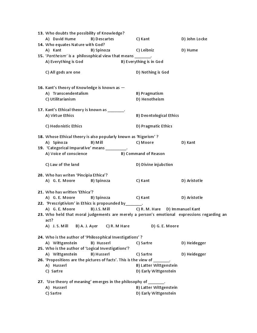 PU M.Phil./Ph.D. 2019 Question Paper PDF (6 Faculty Papers + Key)