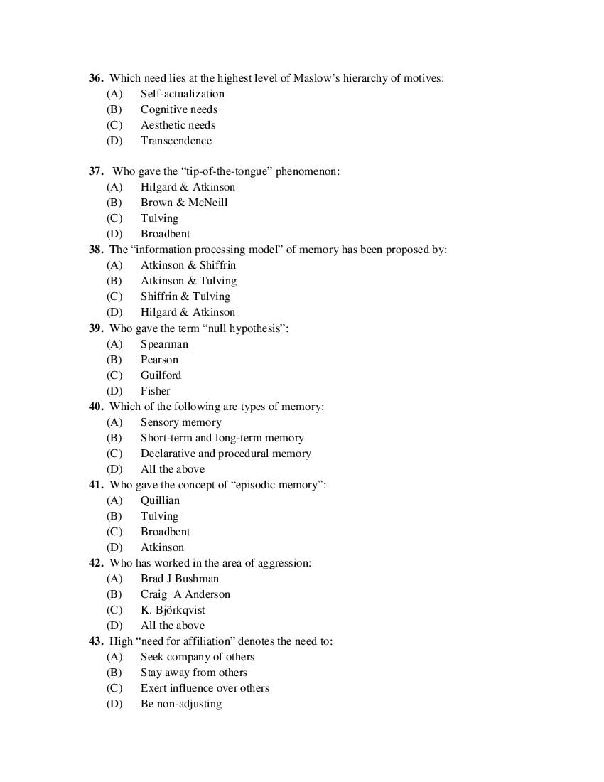 PU M.Phil./Ph.D. 2019 Question Paper PDF (6 Faculty Papers + Key)