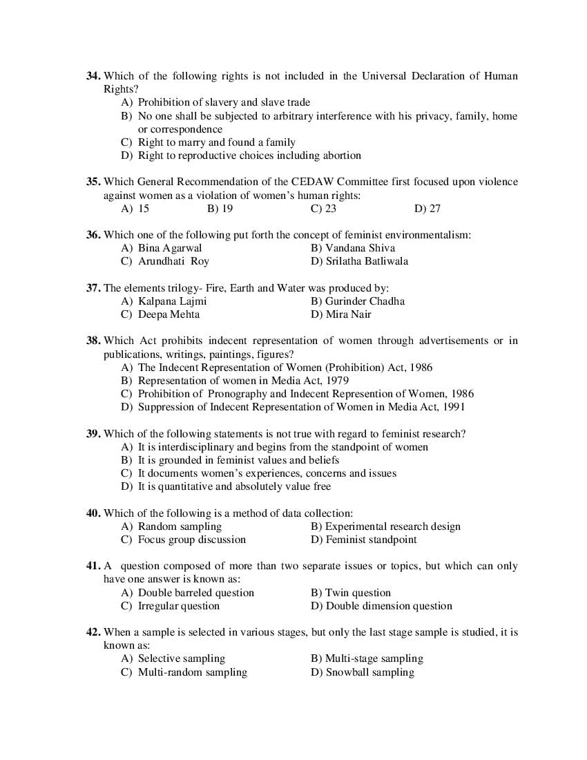 PU M.Phil./Ph.D. 2019 Question Paper PDF (6 Faculty Papers + Key)