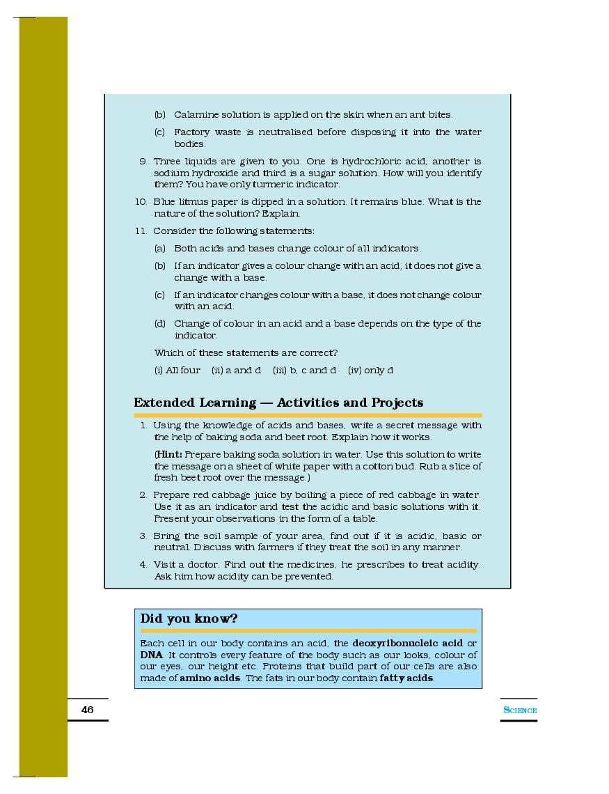 Notes Of Chapter 4 Class 7 Science