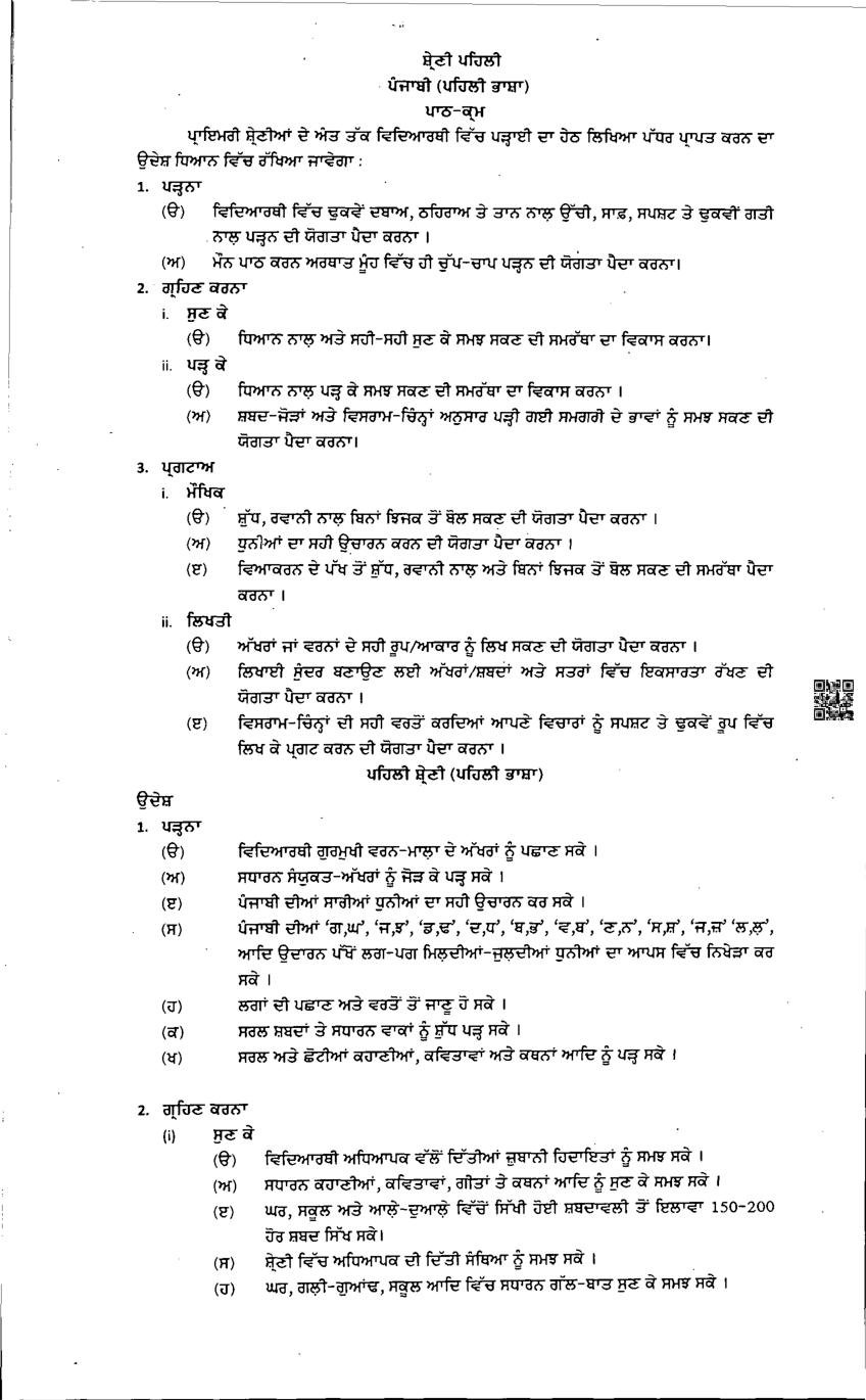 pseb class 2 punjabi book solutions