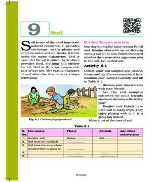 NCERT Book Class 7 Science Chapter 9 Soil