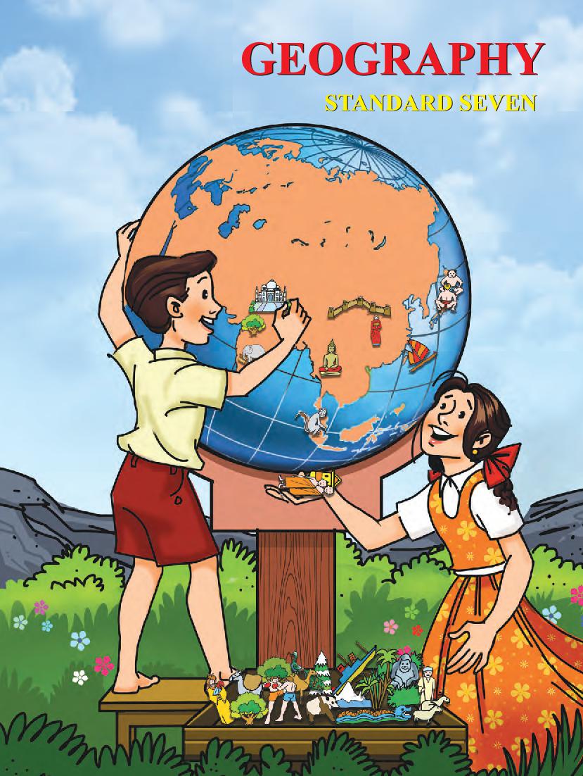 Maharashtra Board 7th Std Geography Textbook - Page 1