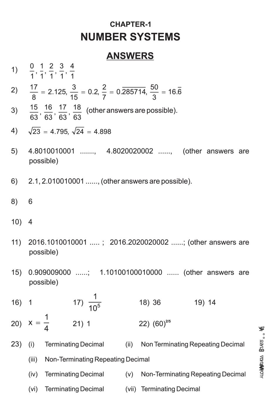 cbse-notes-class-9-maths-number-system