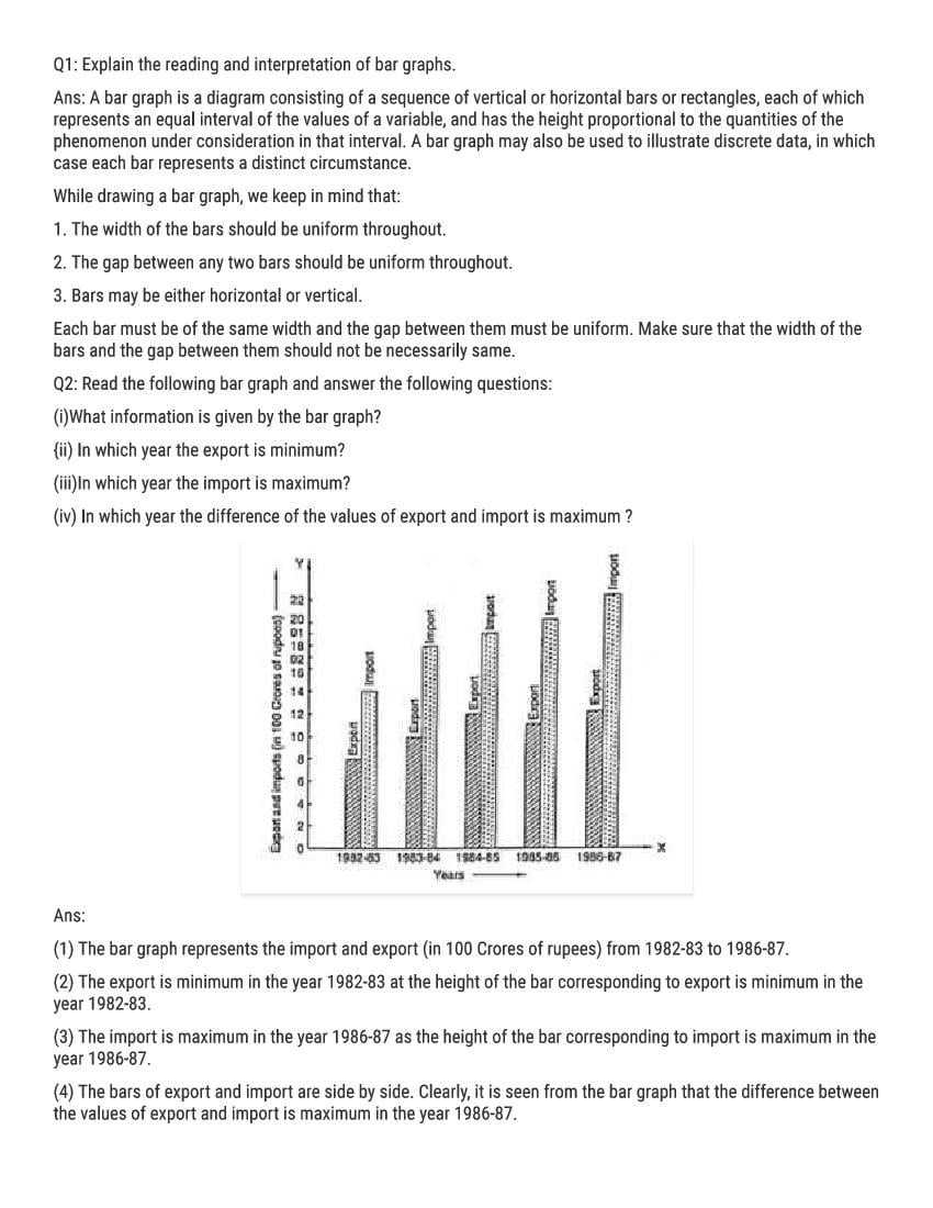 RD Sharma Solutions Class 9 Chapter 23 Graphical Representation of Statistical Data Excercise 23.2 - Page 1