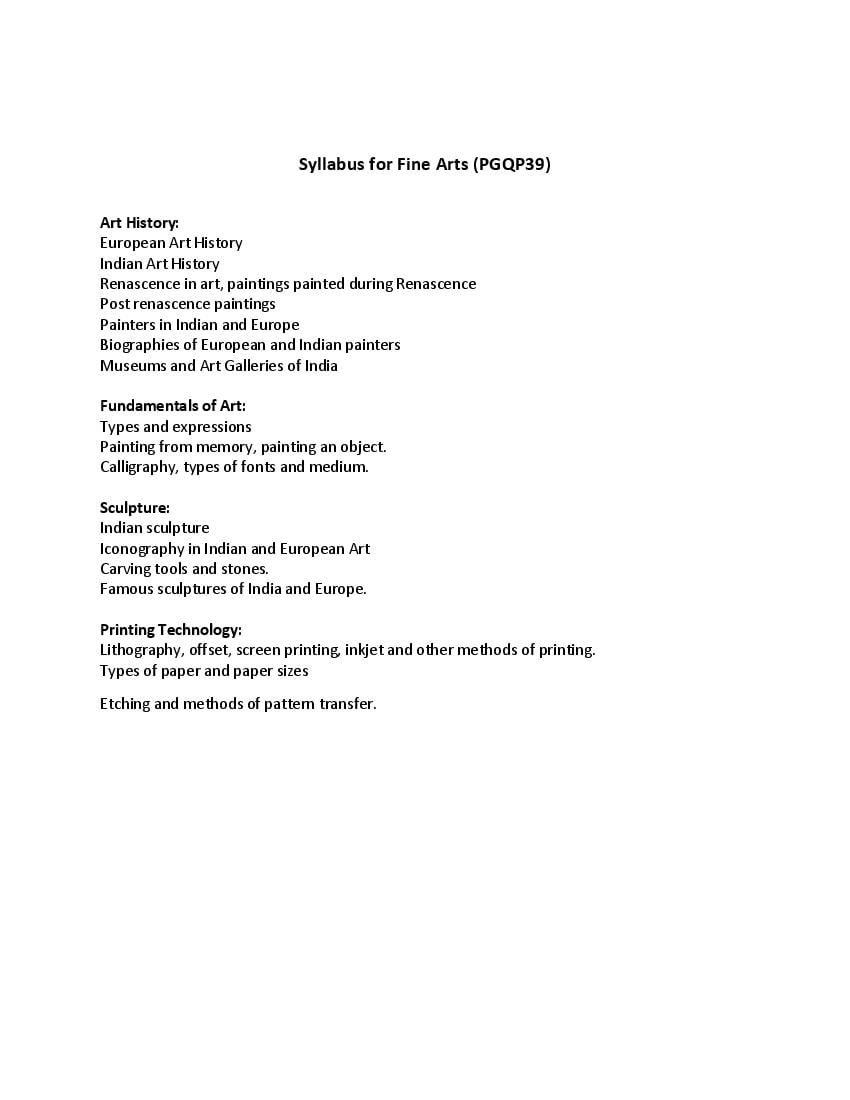 cuet-pg-2022-syllabus-pgqp39-fine-arts