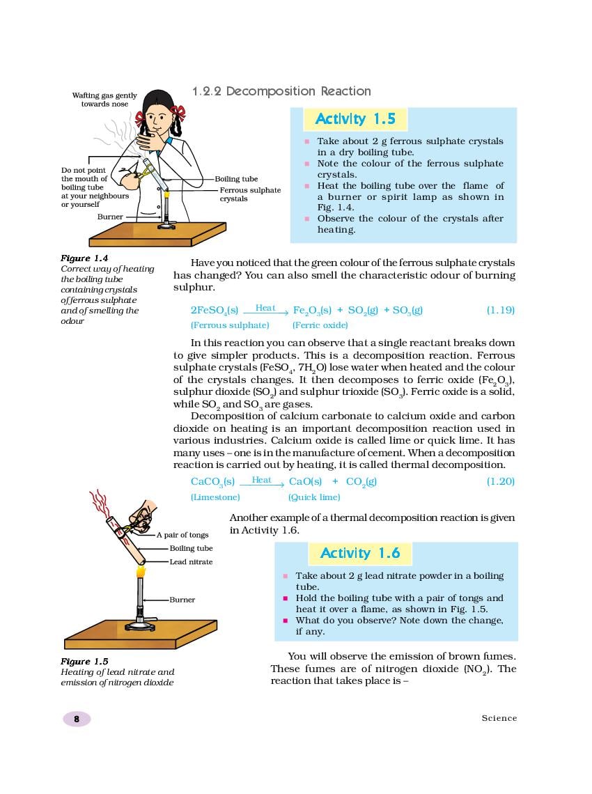 ncert class 10 science chapter 1 notes