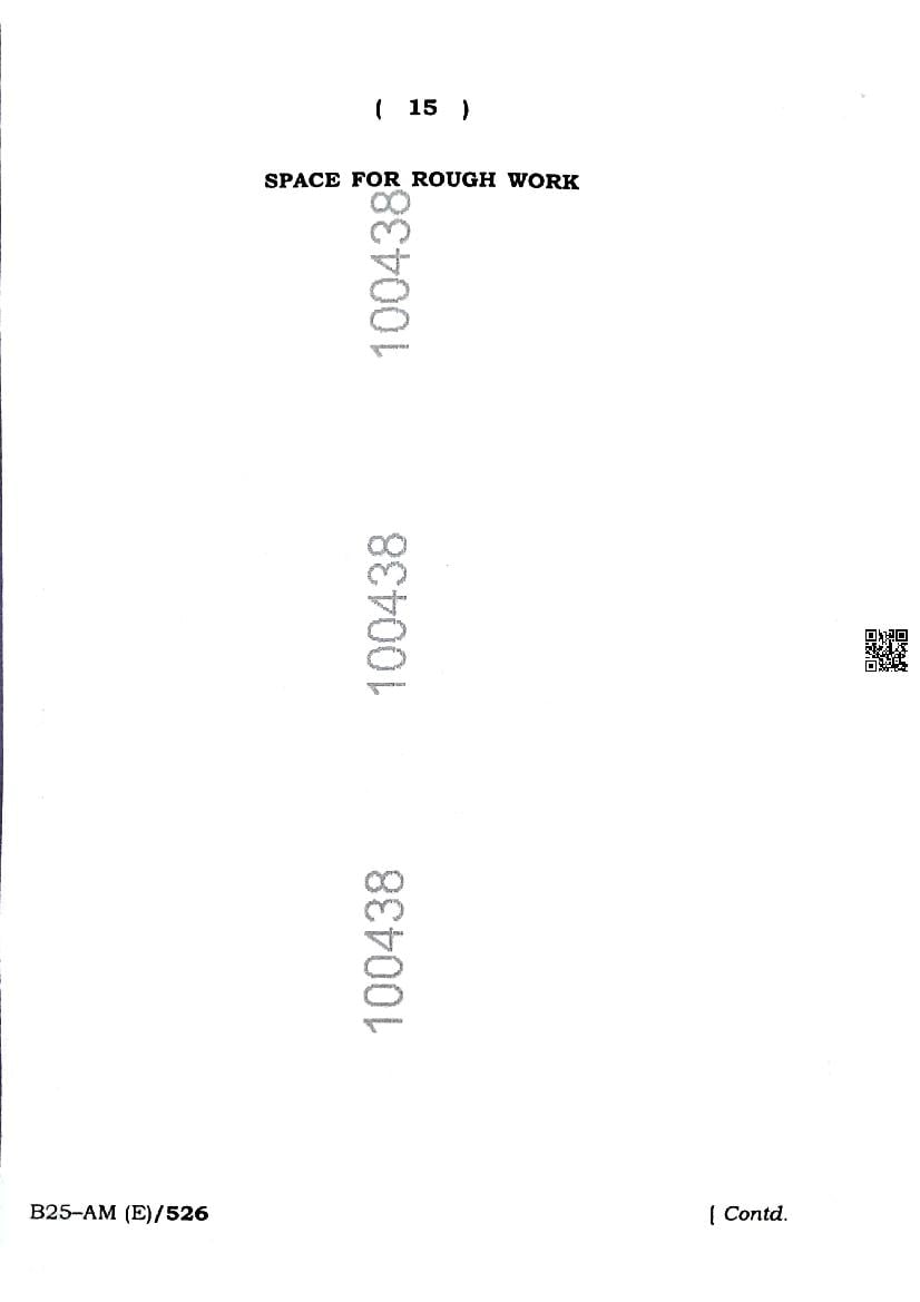 SEBA HSLC Advanced Mathematics 2025 Page 15