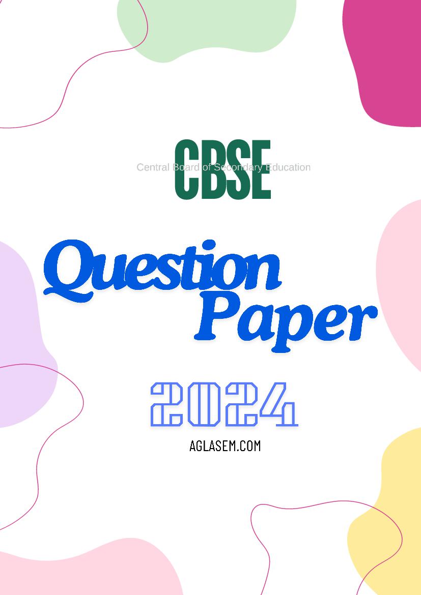 CBSE Class 10 Question Paper 2024 Electronics Hardware - Page 1
