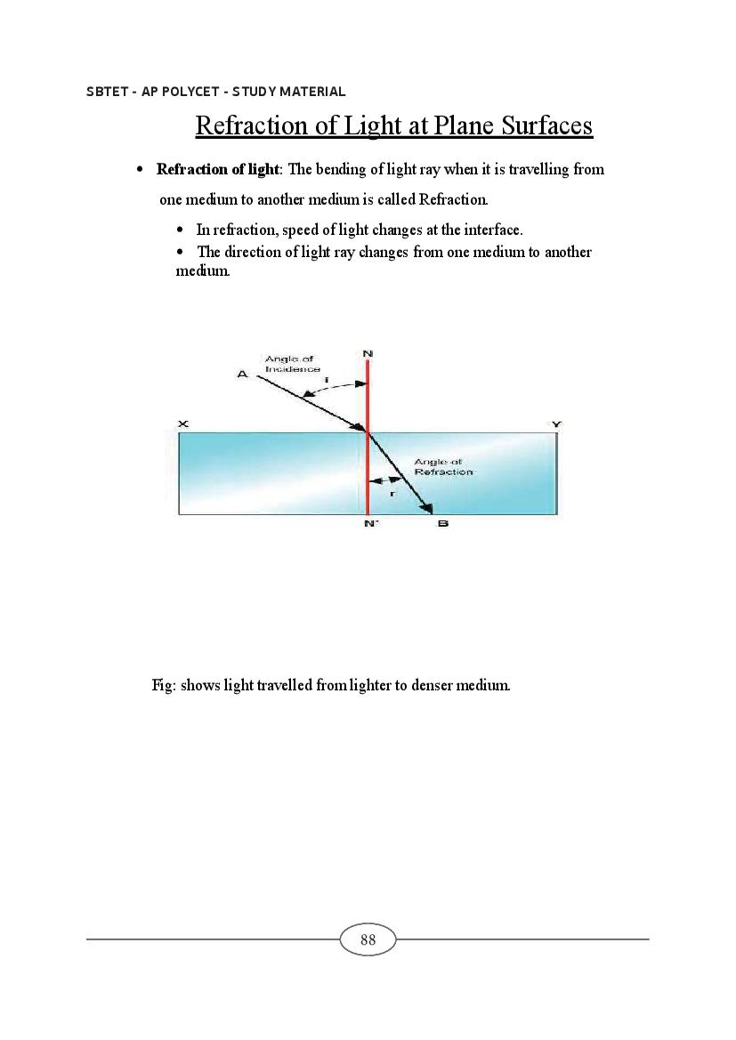 AP POLYCET Study Material for Physics - Page 1