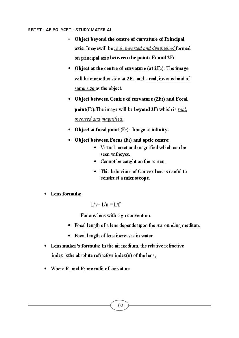 AP POLYCET Study Material (PDF) - Physics, Chemistry, Maths - AglaSem ...