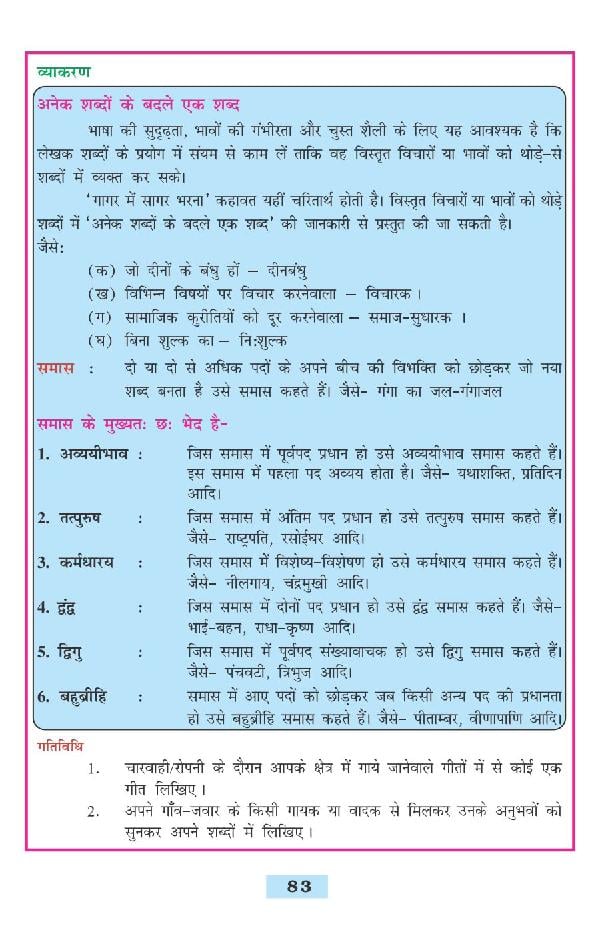 Bihar Board Book for Class 8 Hindi (PDF) - AglaSem