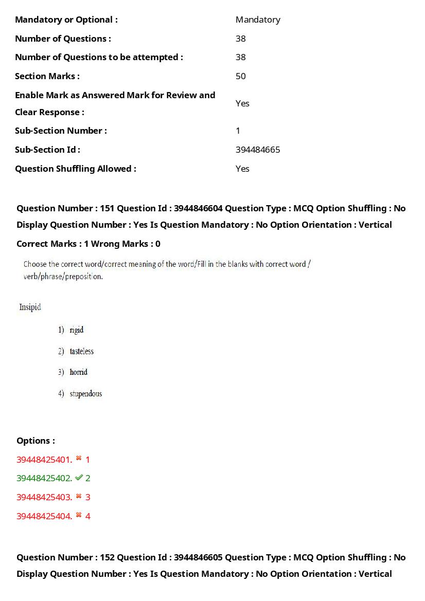 TS ICET 2021 Question Paper PDF with Answers (3 Shifts)