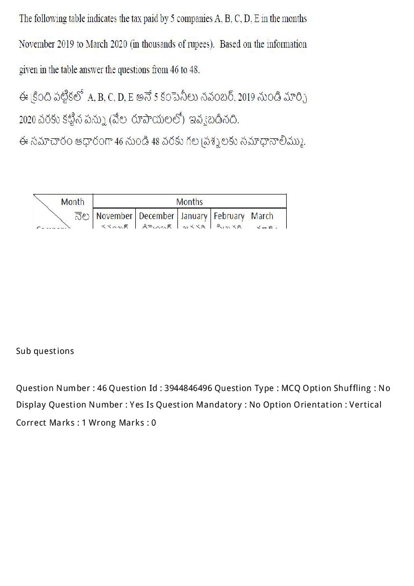 TS ICET 2021 Question Paper PDF with Answers (3 Shifts)