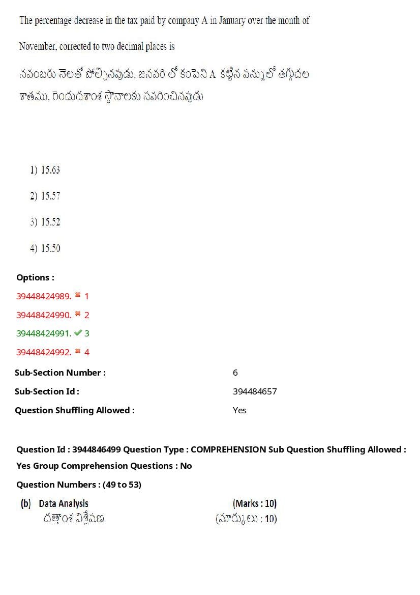 TS ICET 2021 Question Paper PDF with Answers (3 Shifts)