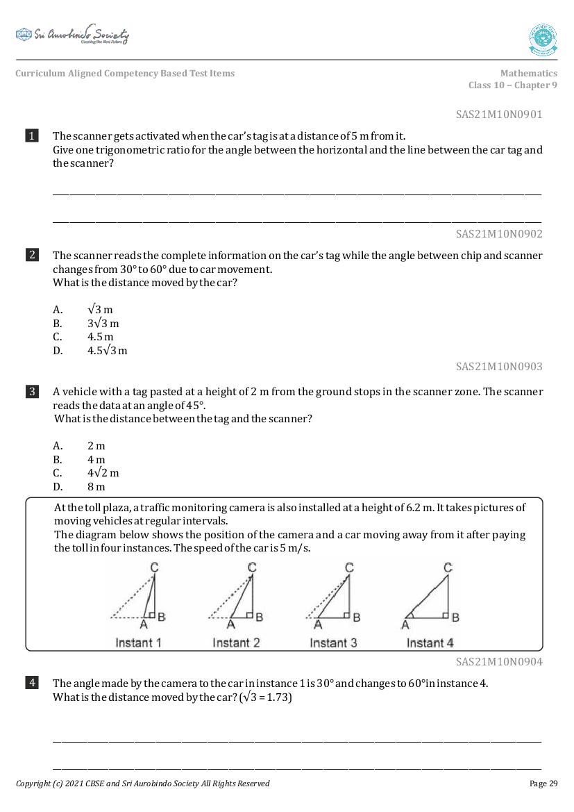 Class 10 Maths Competency Based Questions 2025 Download Pdf Aglasem Class 10 Maths Competency Based Questions 2025 Download Pdf Aglasem