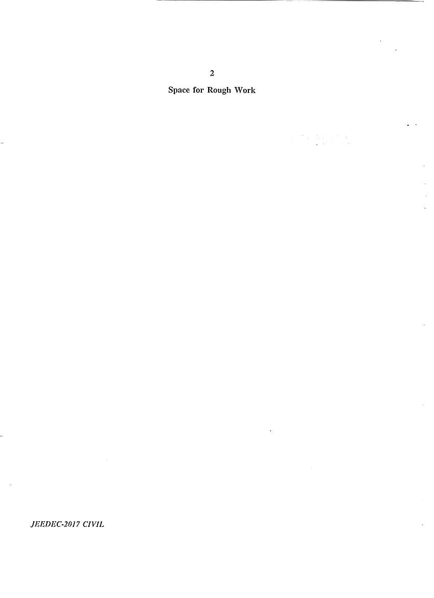 JEEDEC 2017 Question Paper PDF (Civil, Electrical, Mechanical)