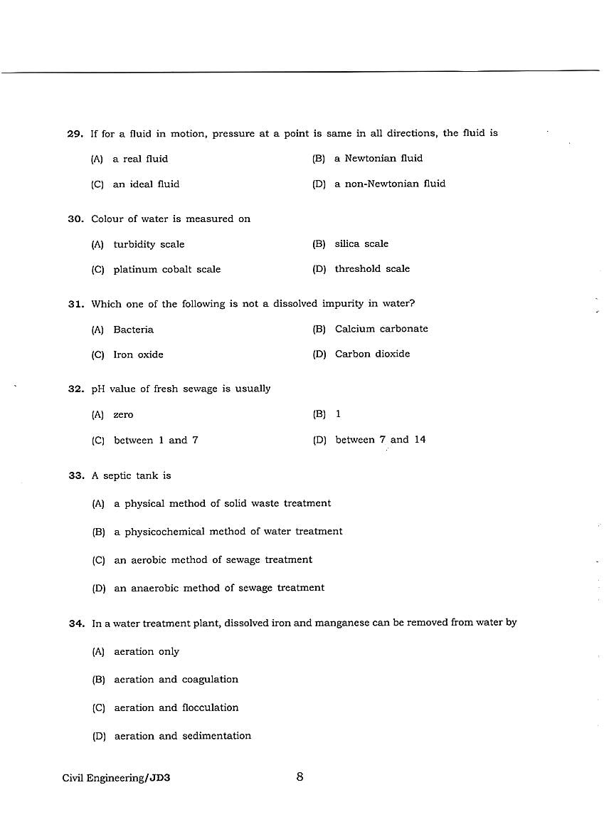 JEEDEC 2018 Question Paper PDF (Civil, Electrical, Mechanical)