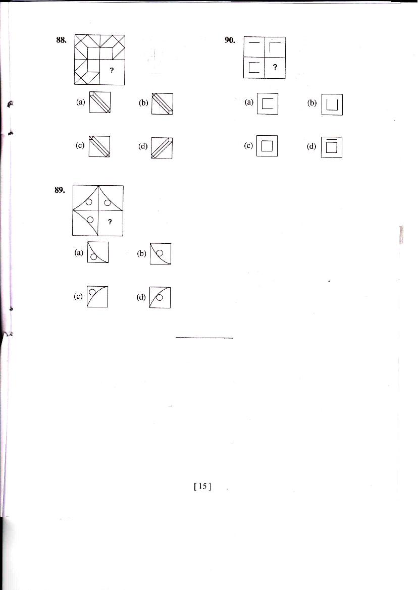 West Bengal NMMS Question Papers – Download PDF