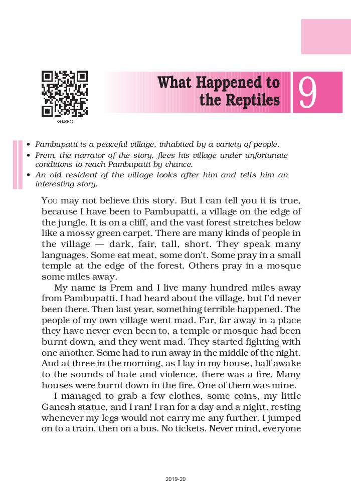 ncert-book-class-6-english-a-pact-with-the-sun-chapter-9-what-happened-to-the-reptiles