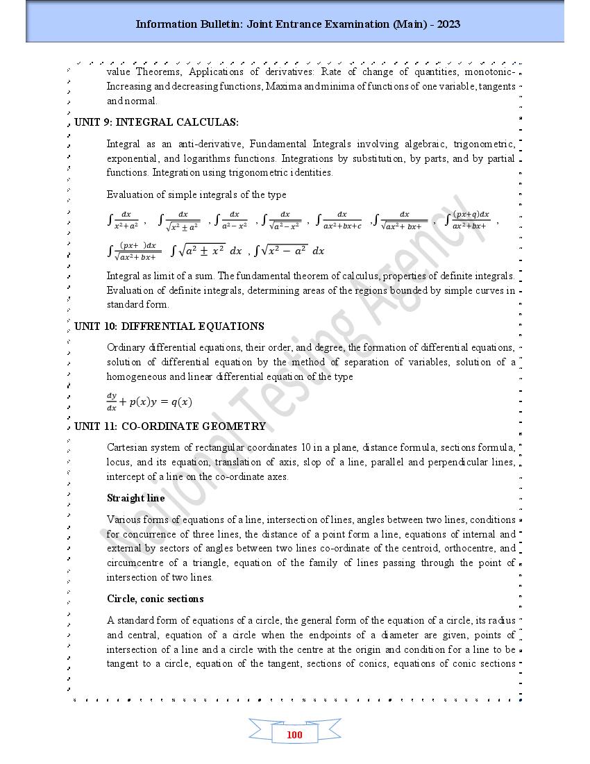 JEE Main Syllabus 2024, 2025 (PDF) - Physics, Chemistry, Maths ...