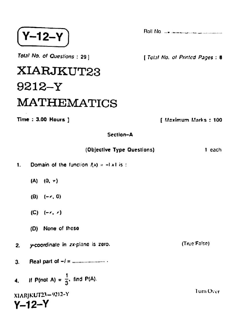 Jkbose class 11th maths question paper pdf aglasem