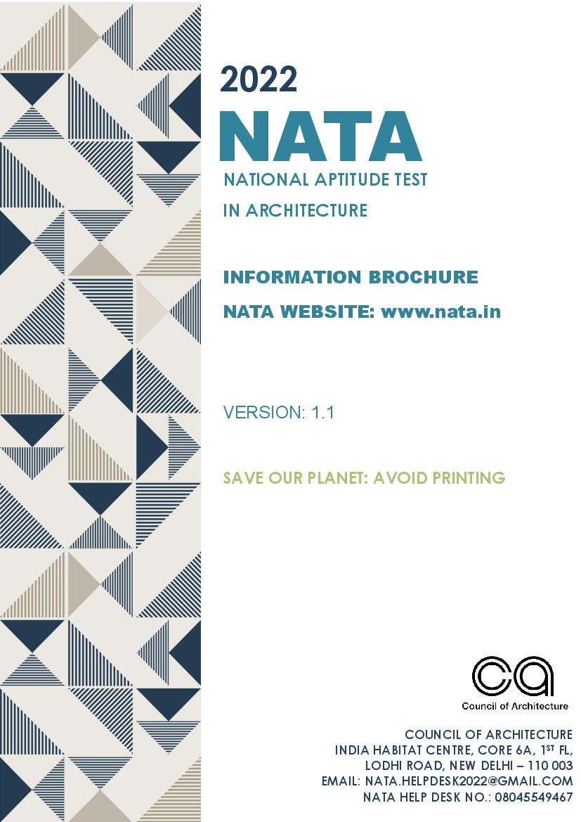 NATA 2022 Brochure - Page 1