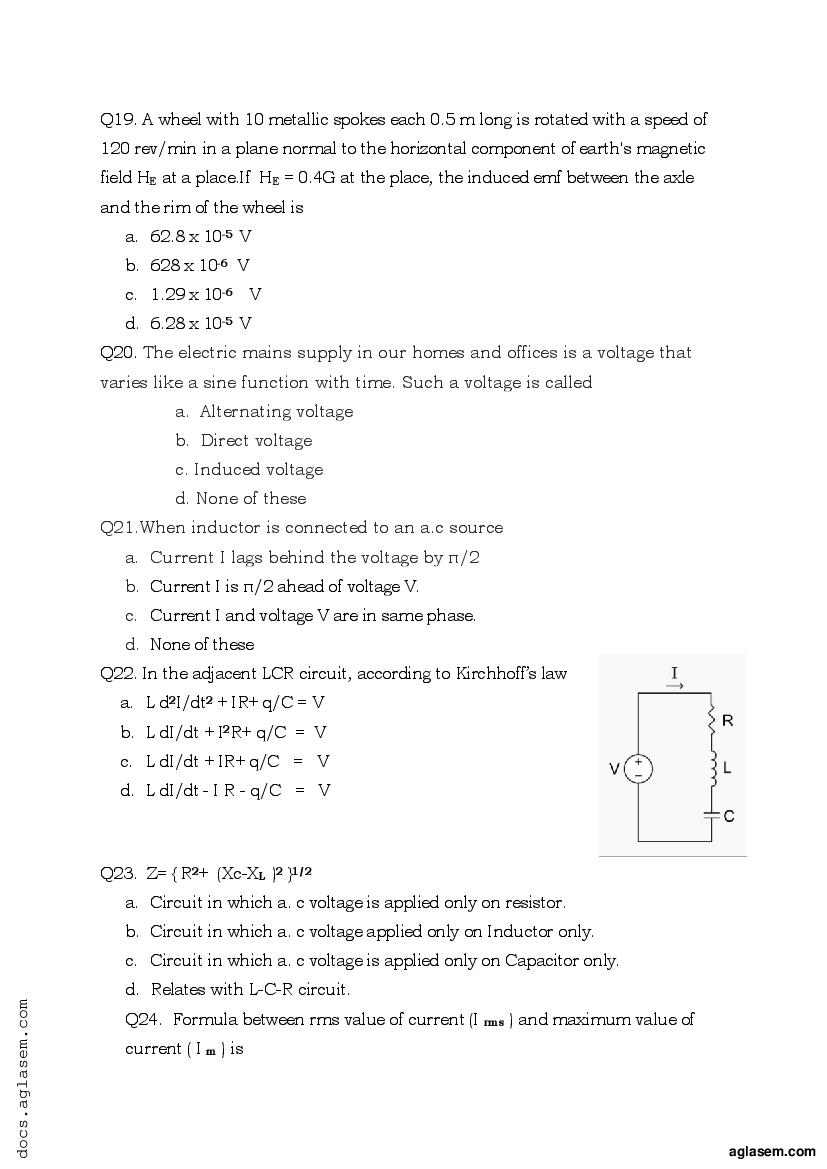 physics term 1 paper solution