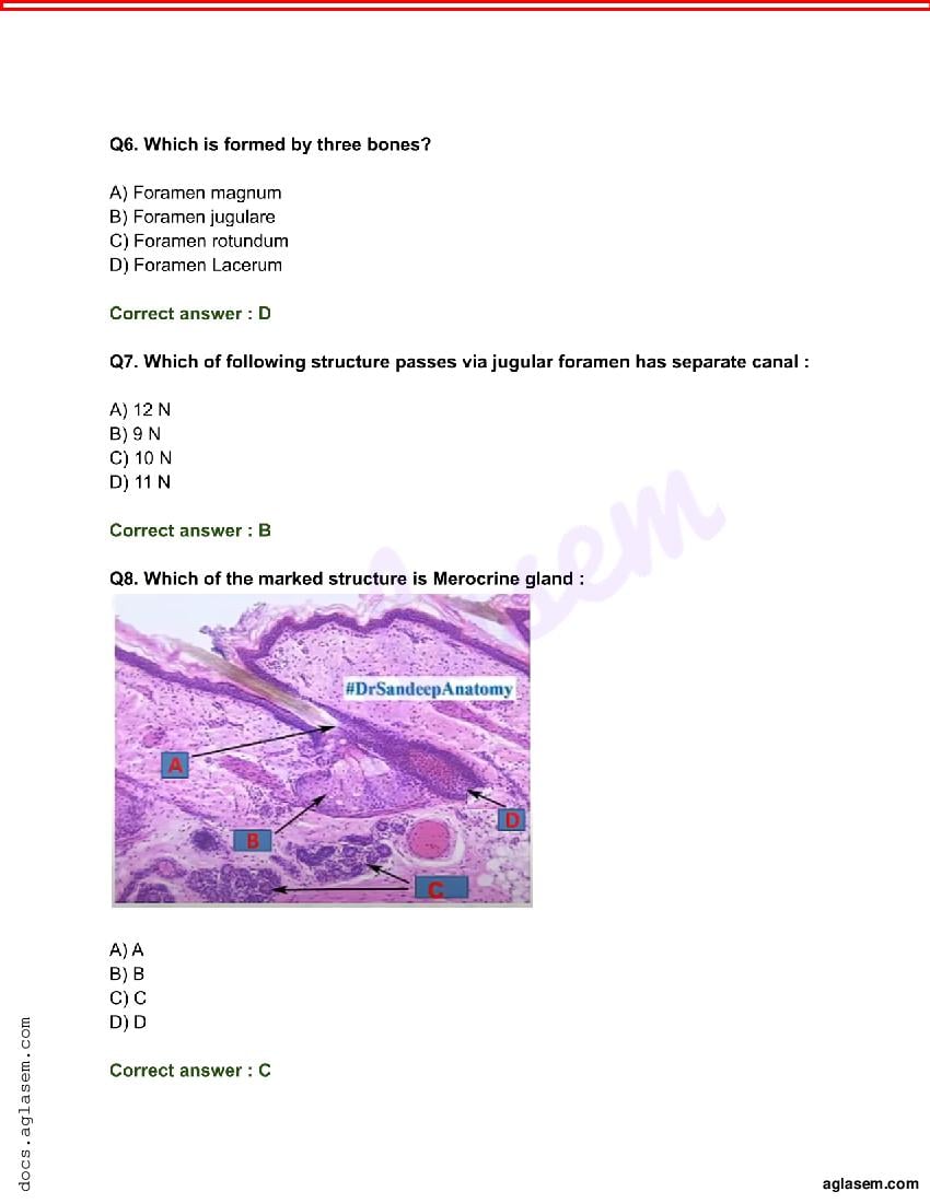 INI CET 2022 Question Paper PDF (May and Nov, 37 Subject Papers)