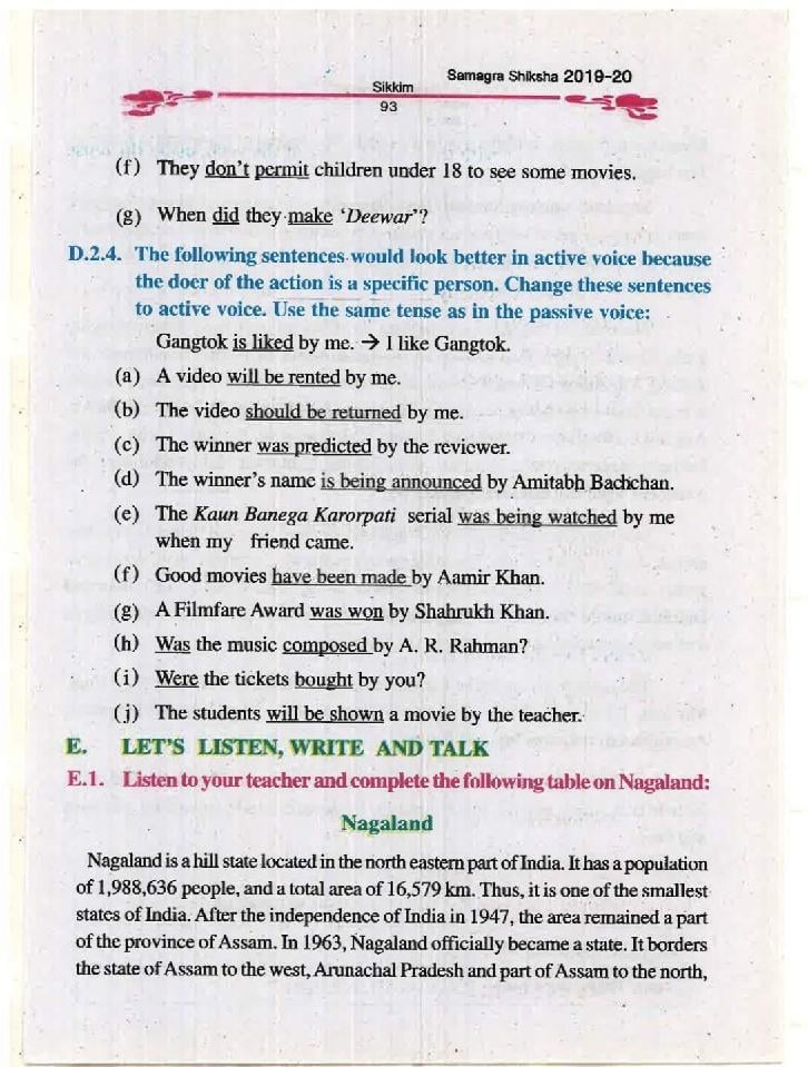 Bihar Board Book For Class 8 English (PDF)