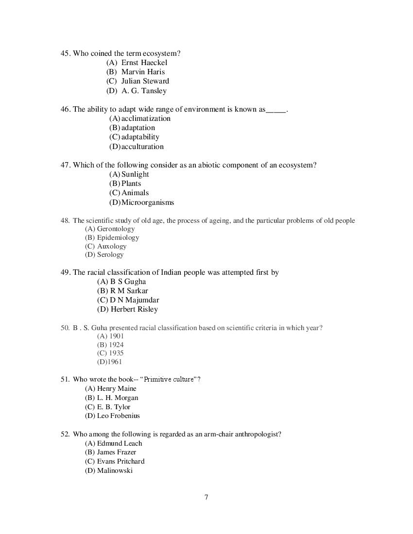 Odisha CPET 2021 Question Paper PDF (Subject-wise, 35 Papers)
