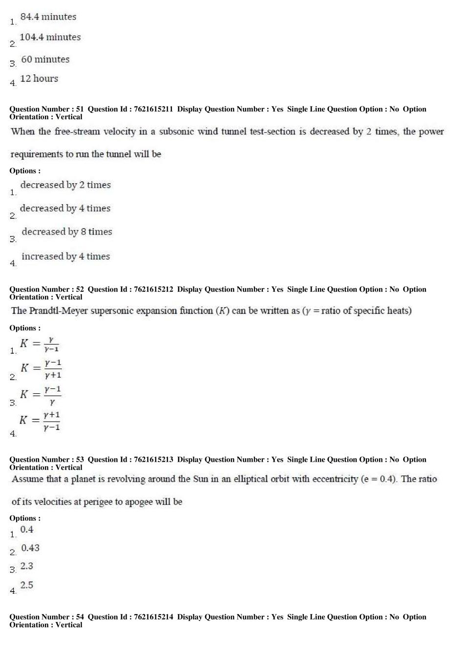 TS PGECET 2017 Question Paper PDF with Answer Key (16 Papers)