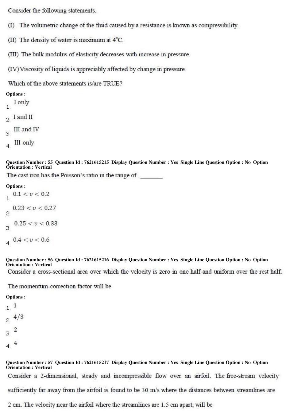 TS PGECET 2017 Question Paper PDF with Answer Key (16 Papers)