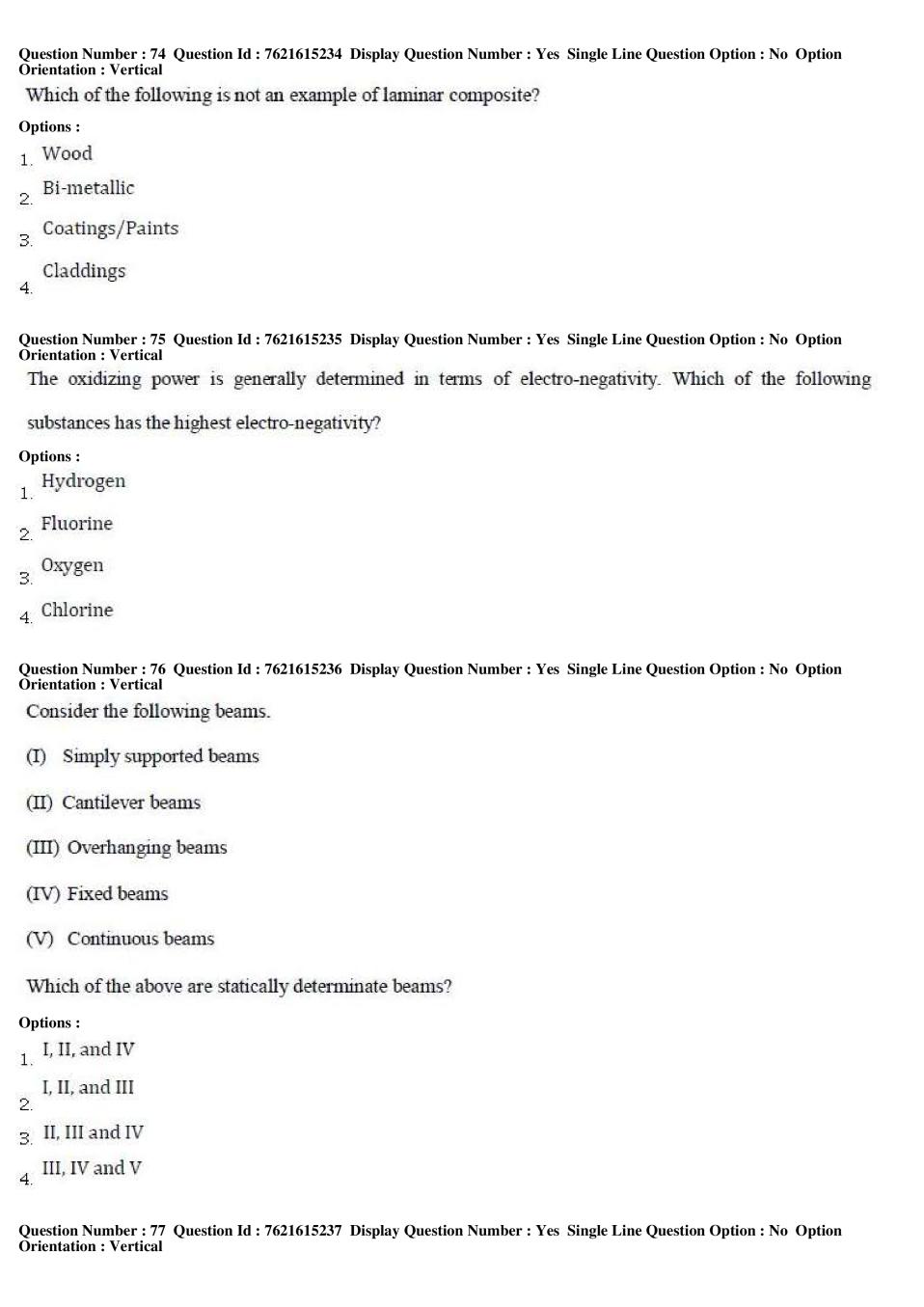 TS PGECET 2017 Question Paper PDF with Answer Key (16 Papers)