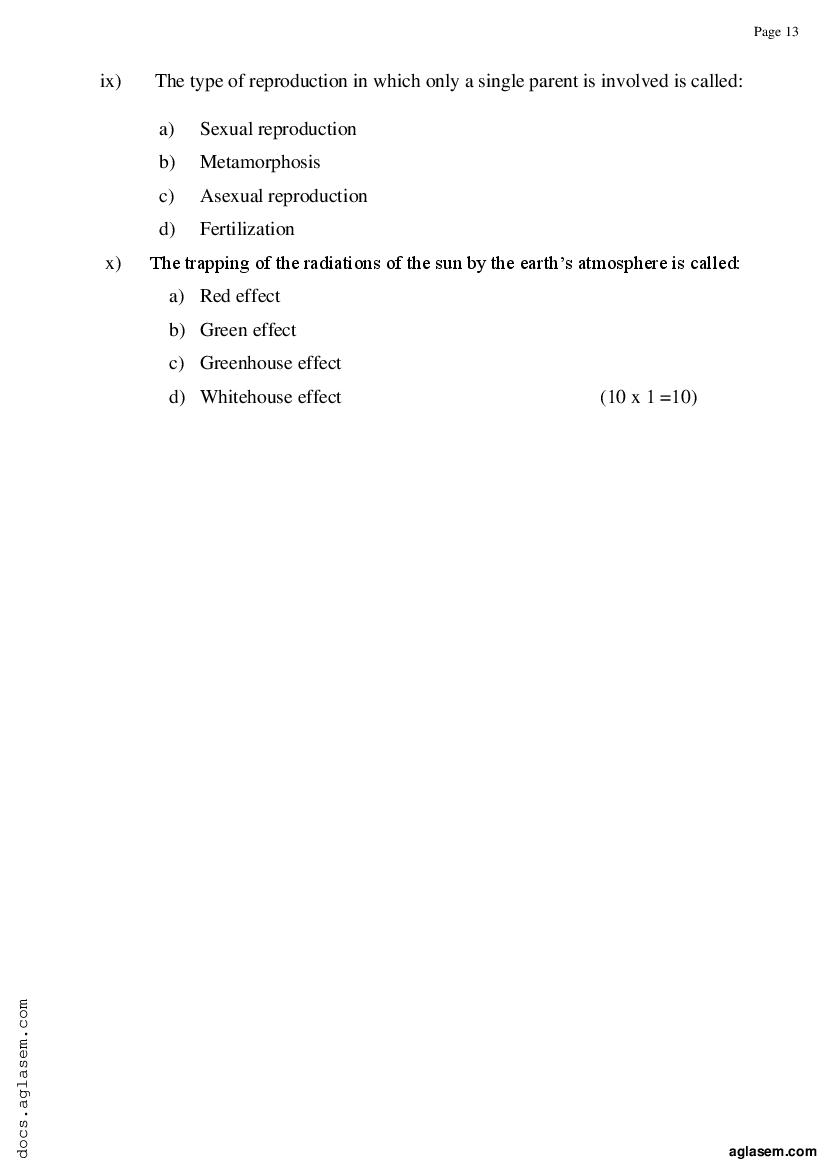 JKBOSE 8th Science Model Paper 2023 PDF JKBOSE Class 8 Sample Paper