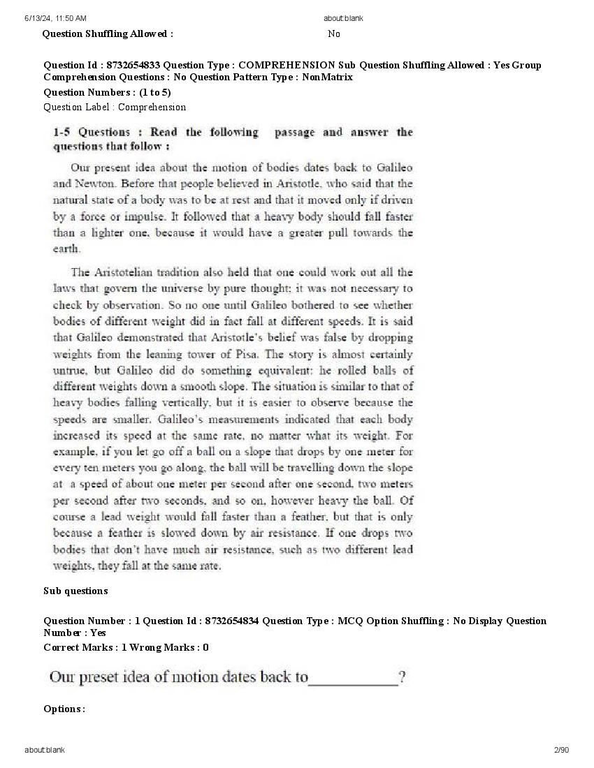 AP EdCET 2024 Question Paper PDF with Answers (8 June 2024)