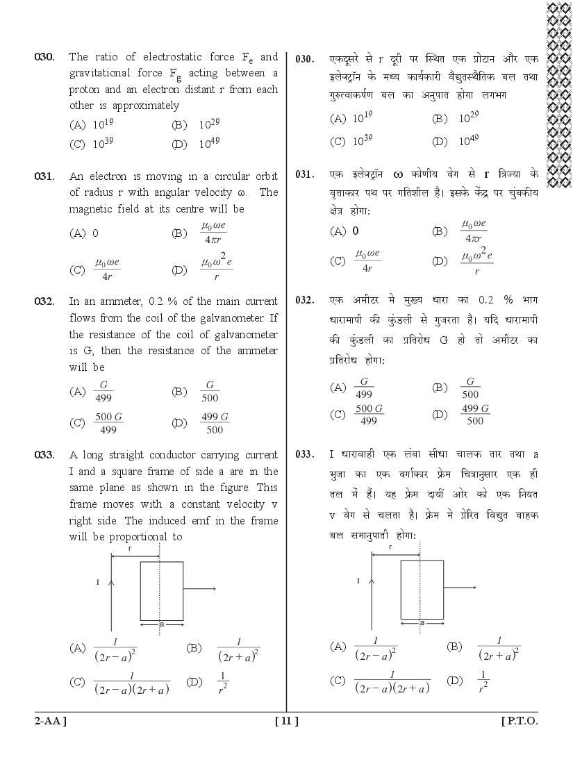 UPSEE PCB Question Papers PDF (Paper 2, 2015-2020) with Answer Keys