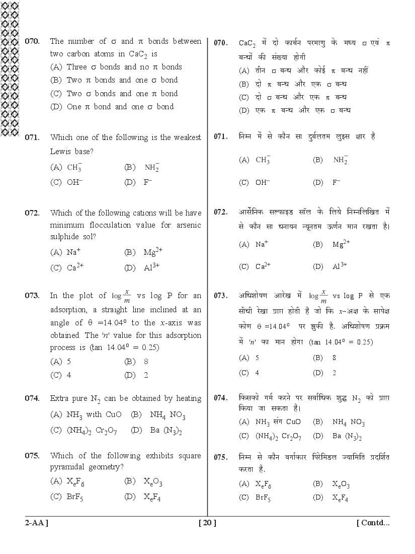 UPSEE PCB Question Papers PDF (Paper 2, 2015-2020) with Answer Keys