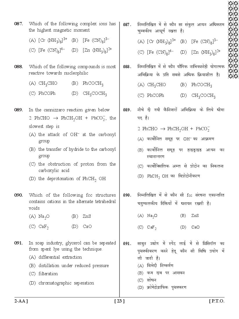 UPSEE PCB Question Papers PDF (Paper 2, 2015-2020) with Answer Keys
