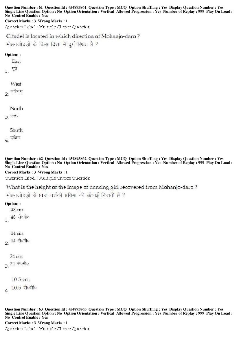BHU PET 2019 Question Papers PDF (87 Papers, CBT)