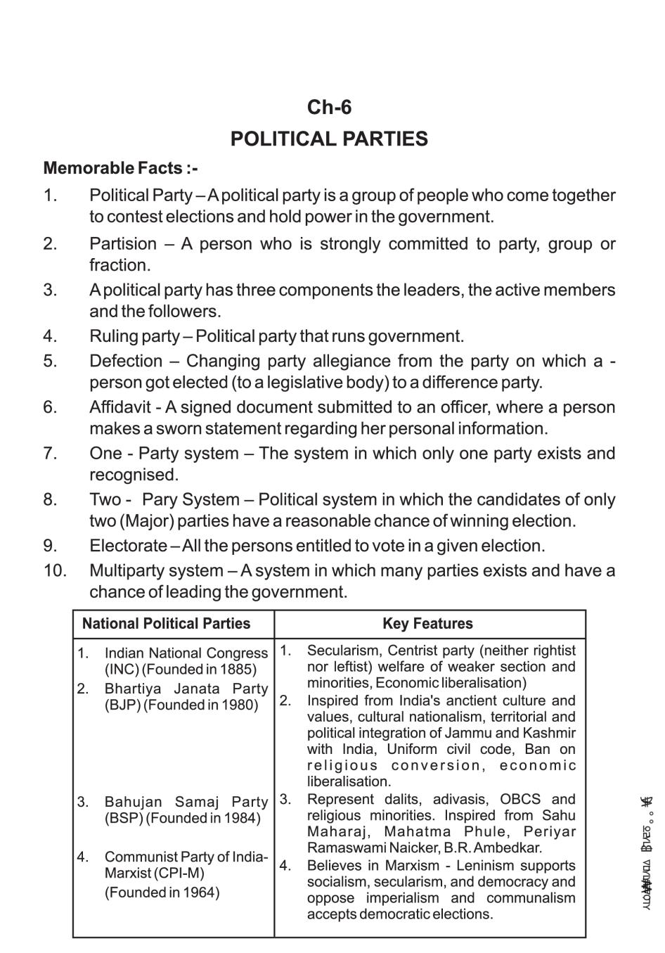 importance of political parties essay