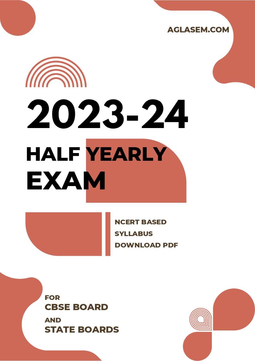 Class 8 Question Paper 2023-24 Maths (Half Yearly) - Page 1