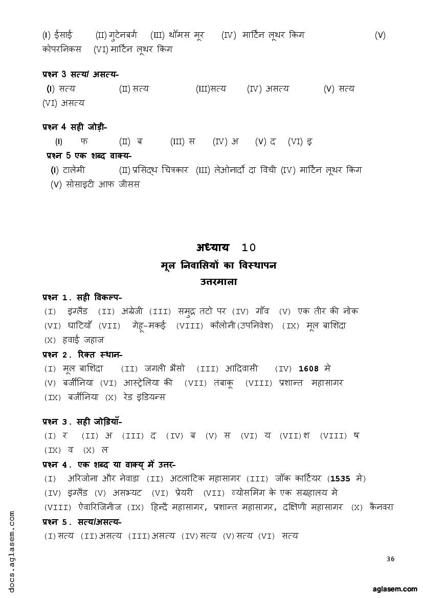 Class 11 History Question Bank (PDF) - Important Questions for Class 11