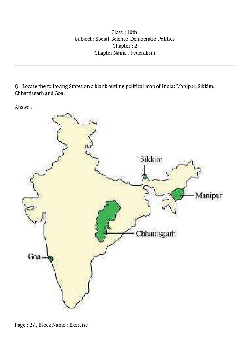 Class 10 Social Science Civics Chapter 2 Archives NCERT Solutions