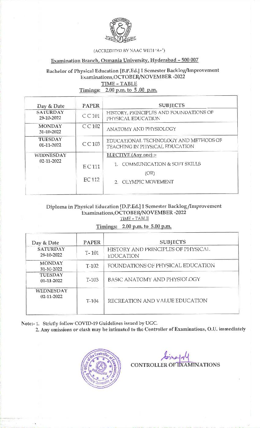 osmania-university-time-table-for-bachelor-of-physical-education-and