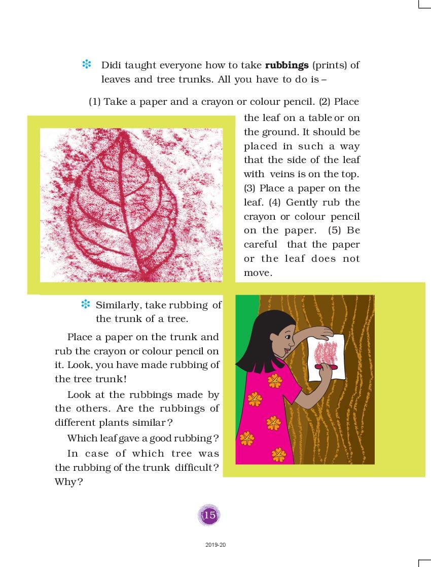 NCERT Book Class 3 EVS Chapter 2 The Plant Fairy PDF AglaSem