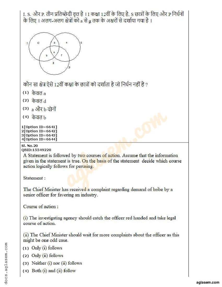 Cuet Pg Anthropology Question Paper 2022 Pdf Download Here Aglasem Admission 6768