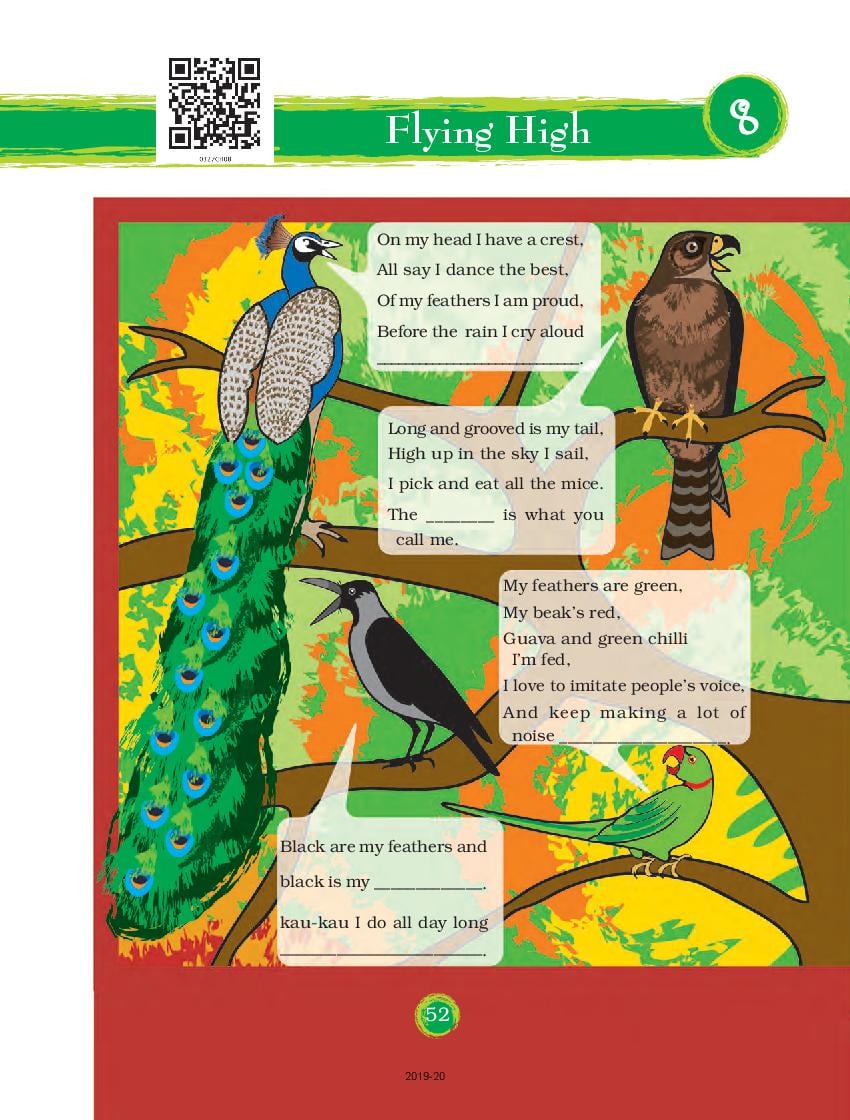 NCERT Book Class 3 EVS Chapter 8 Flying High - Page 1