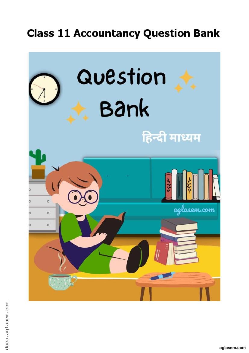 Class 11 Question Bank 2023 लेखाशास्त्र - Page 1